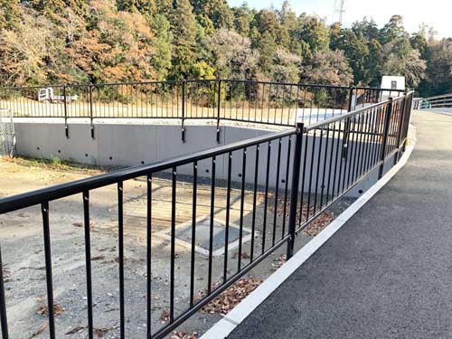 マルチボード(土留め壁)工法 PCa版 仕様一覧 施行写真 ひたちなか市 新宮田橋取付け道路